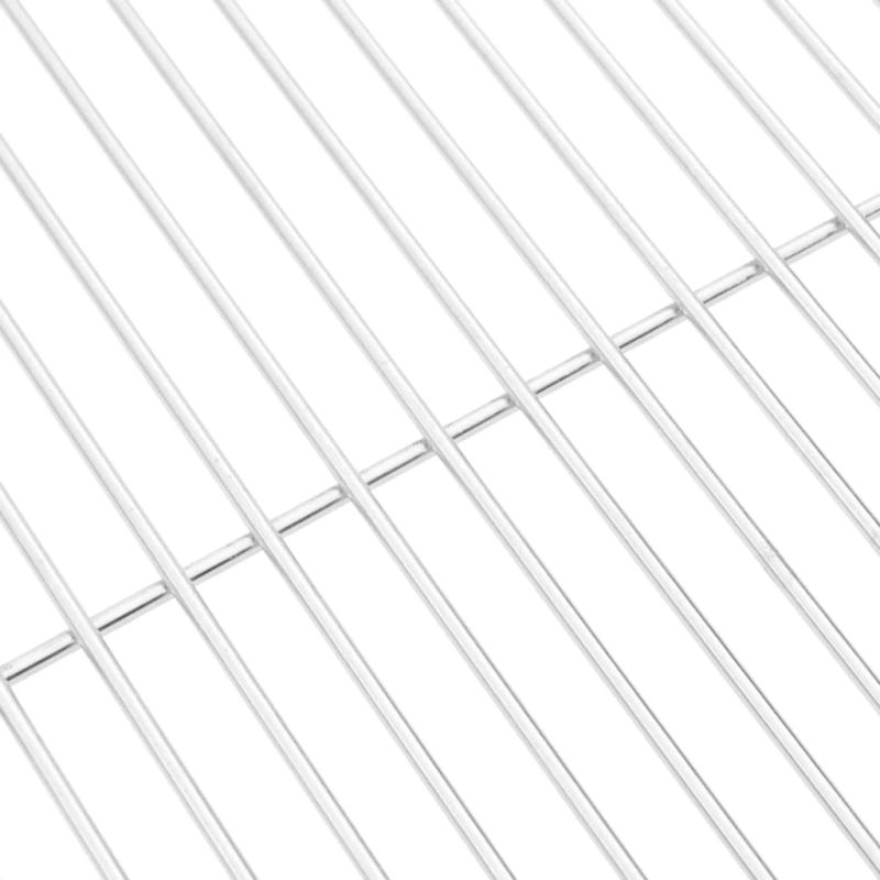 vidaXL grila reste, apaļa, DIA50 cm, 304. klases nerūsējošais tērauds