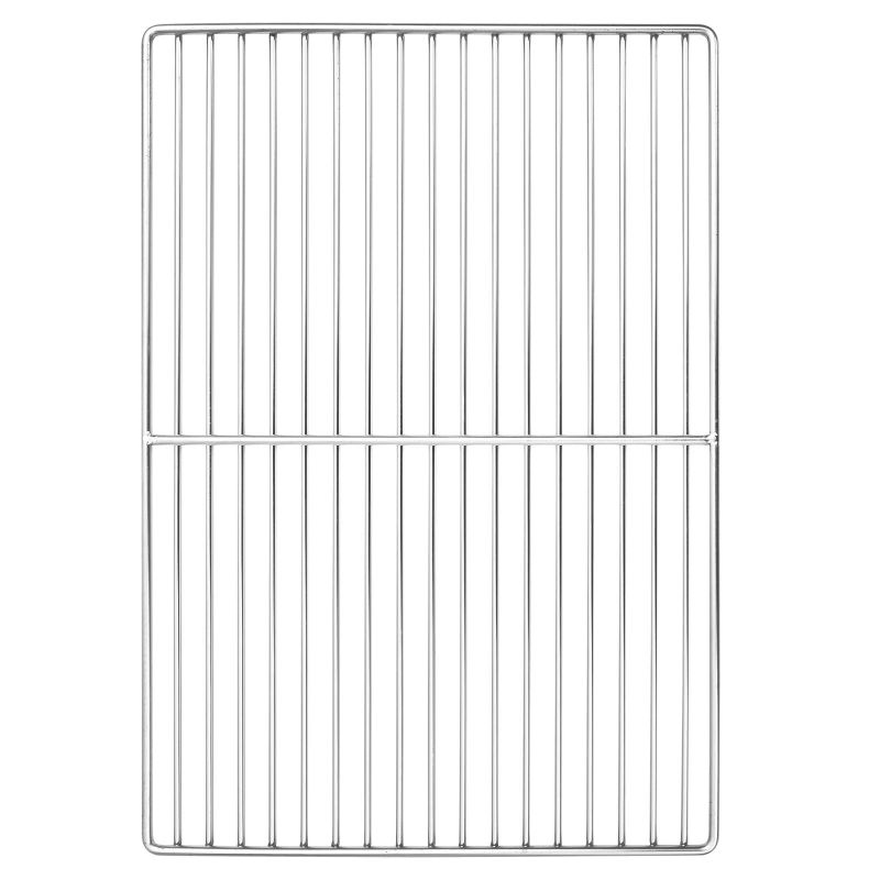 vidaXL Grila restes Sudraba 47 x 32,5 cm Nerūsējošs tērauds