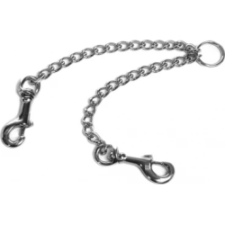 Dubultā suņu pavada - ķēde 35 cm