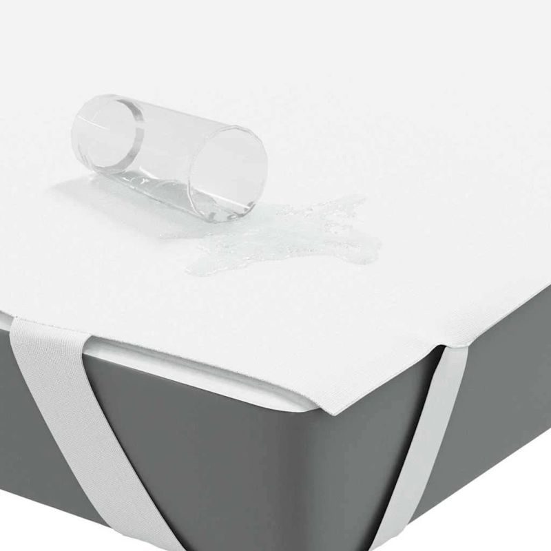 vidaXL matraču pārvalki, balta, 100x220 cm, ūdensdroši