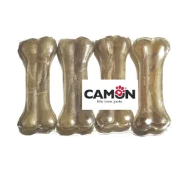 Camon Лакомство для собак - Кость жевательная Натуральная 45-50гр 10см 4шт.