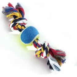 Camon Игрушка для собак - Веревка с мячом 26см -120гр