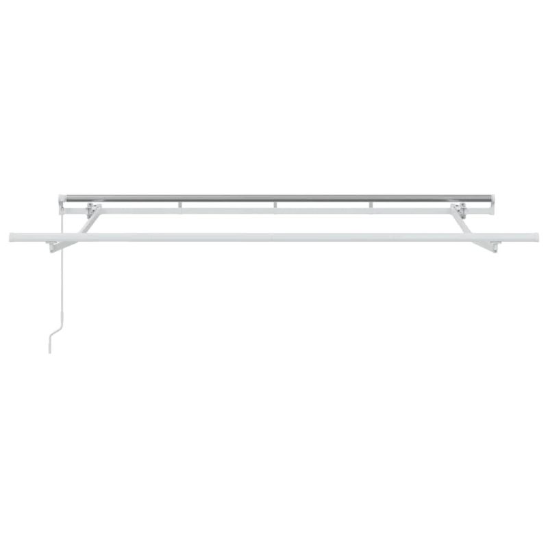 vidaXL Izvelkams jumtiņš Krēmkrāsa 300 x 200 cm