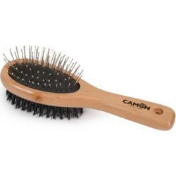 Camon Universāla divpusēja koka ķemme visu veidu kažokiem M