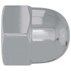 vidaXL Kastaņu uzgriežņi 3913 pcs Sudraba Dzelzs