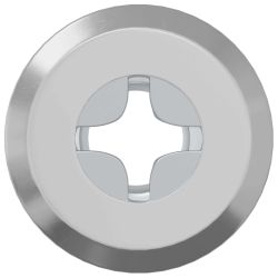 vidaXL Bloķējošais uzgrieznis 12 pcs Sudraba M6 x 15 mm Tērauds