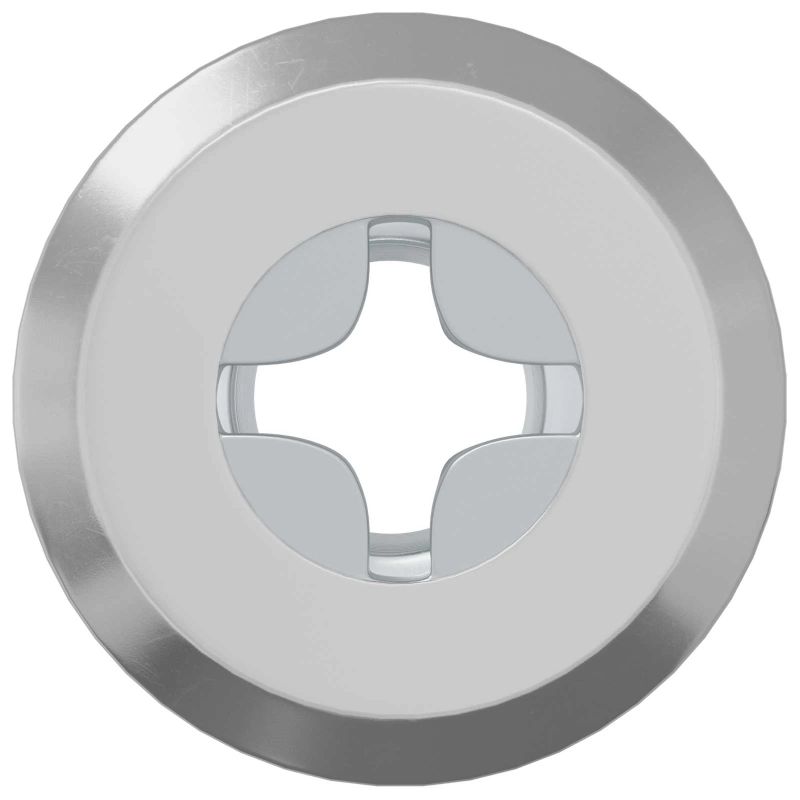 vidaXL Bloķējošais uzgrieznis 12 pcs Sudraba M6 x 15 mm Tērauds