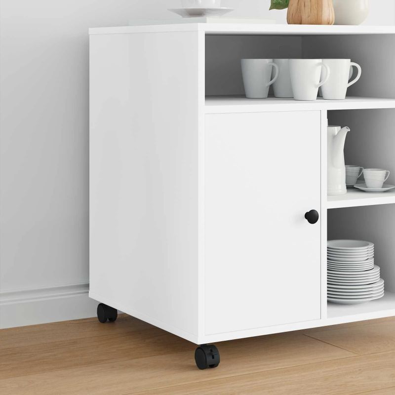 vidaXL Ritenis 2 pcs Melna 39,5 x 39,5 x 37,8 mm