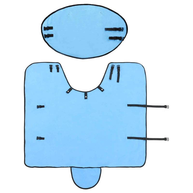 vidaXL Zirgu sega Pilns akva Poliesters