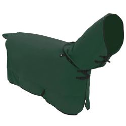 vidaXL Zirgu sega Pilnīgi tumši zaļa Poliesters