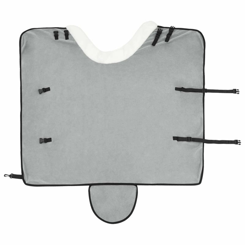 vidaXL Zirgu sega Pilnīgi tumši zaļa 85 cm Polāra poliestera