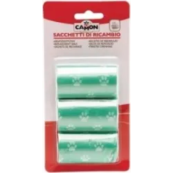 Camon Maisiņi izkārnījumu savākšanai 20 gb 3 ruļļī iepakojumā