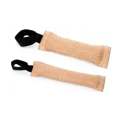 Rot. Suņiem apmāc. Džuta priekšm. ar vienu rokturi 9x40cm