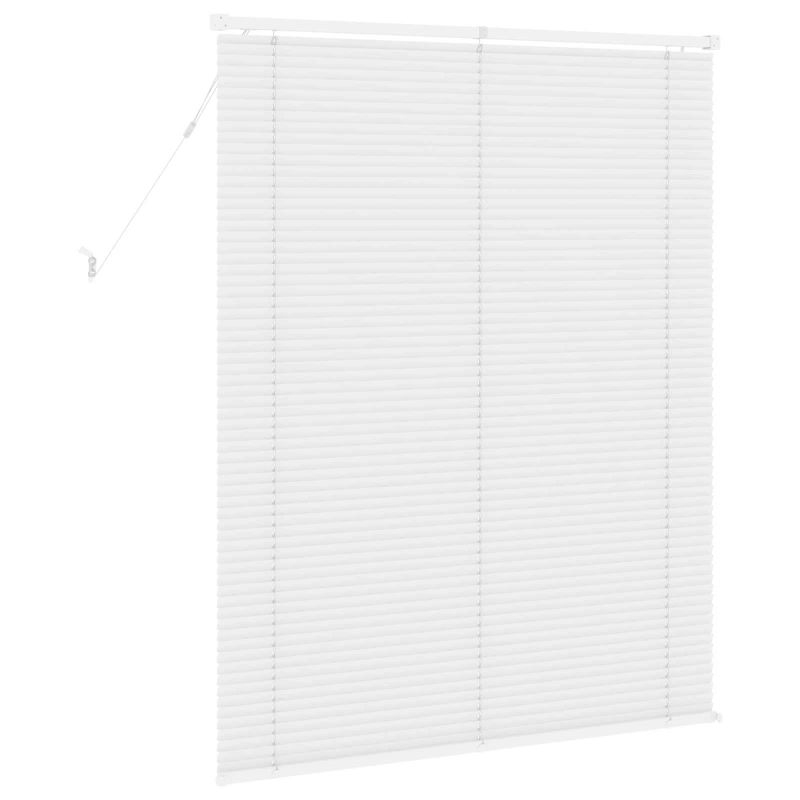vidaXL Venēcijas žalūzija Regulējams Balts 150 x 120 cm PVC