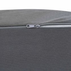 vidaXL Kāju Spilvens Pelēka 68 x 41 x 21 cm