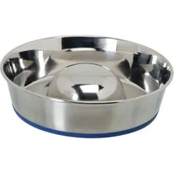 Camon Kucēnu bļoda nerūsējošā tērauda neslīdoša Sombrero 19cm- 750ml