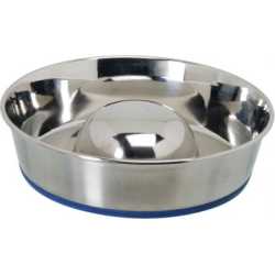 Camon Kucēnu bļoda nerūsējošā tērauda neslīdoša "Sombrero" 24cm-1.40l