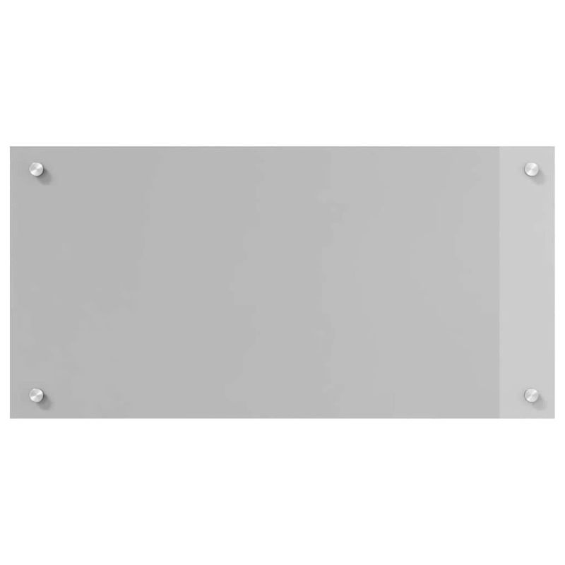 vidaXL Virtuves aizsargpanelis 2 pcs Gaiši pelēks 80 x 40 cm