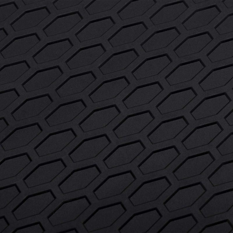 vidaXL Auto paklājs 3 pcs Melna VW CRAFTER , TGE TPE