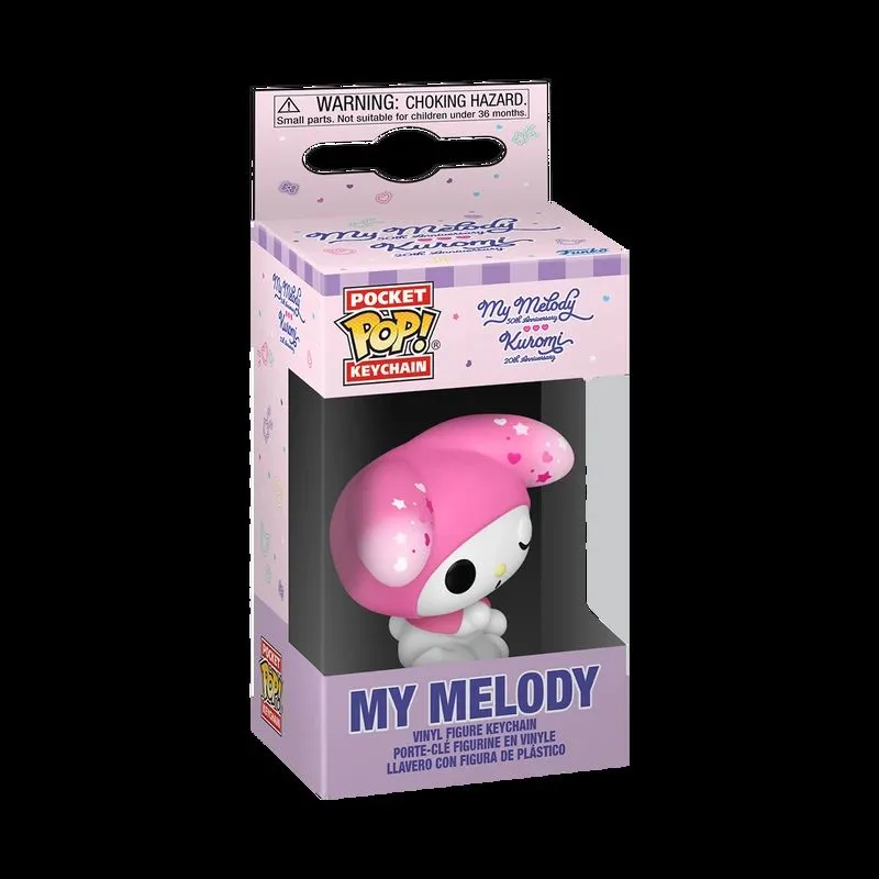 FUNKO POP! atslēgu piekariņš: Sanrio - My Melody ,50th Anniversary,