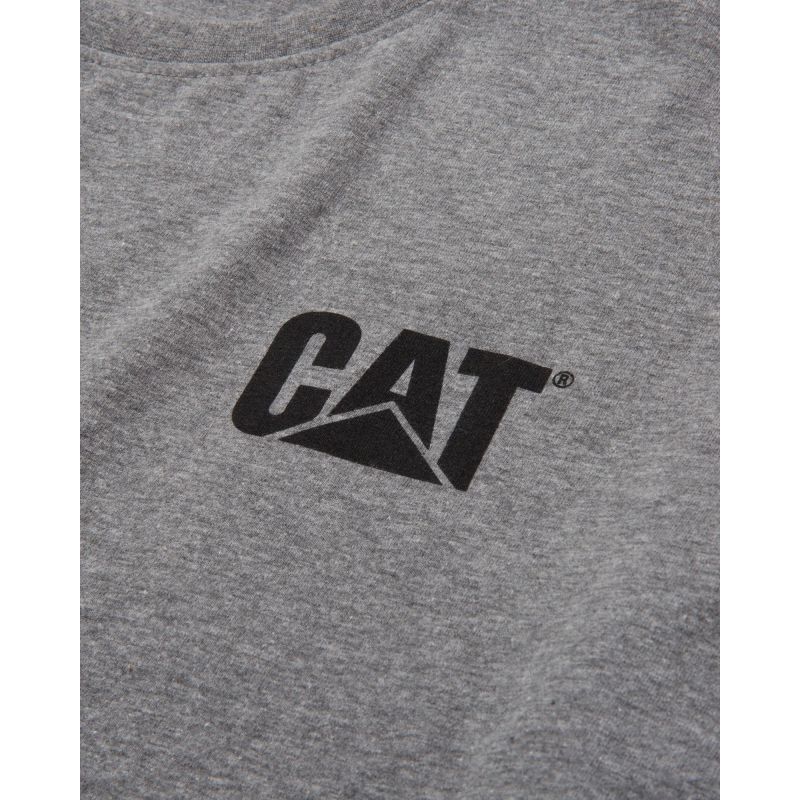 T-krekls w05324 tumši pelēks l cat