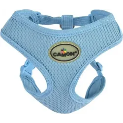 Krūšu siksna MESH ar dubulto regulēšenu gaiši zilā XS 18-26x28-37 cm