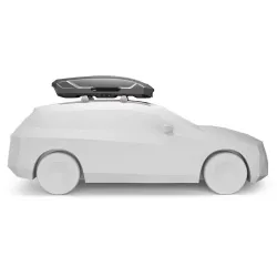 Auto jumta bagāžnieks Thule Motion 3 L, titāna