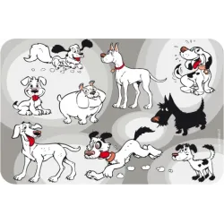 Camon Paliktnis suņiem zem bļodas 43x28cm