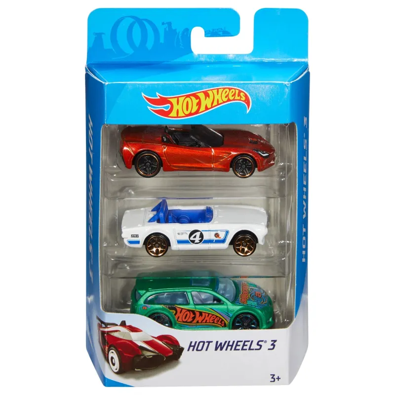 Rotaļu automašīnu komplekts Mattel Hot Wheels K5904, ,krāsa-dizains tiek izvēlēts nejauši,