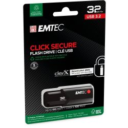 Emtec USB3.2 Click Secure B123 32GB