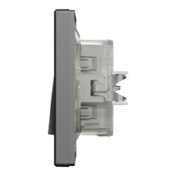 Pārslēdzis asfora ip44 antracīts