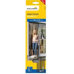 Magnētiskais durvju aizkars pret kukaiņiem Schellenberg Insetstop Magnetic 50642, antracīta, 90 cm x 120 cm