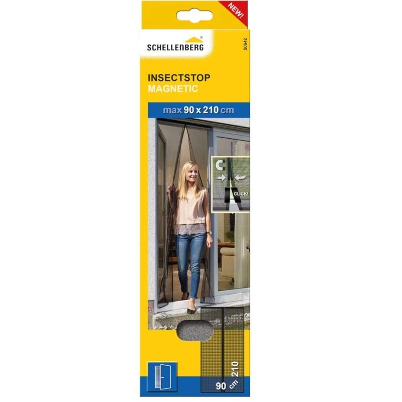 Aizkars pretinsektu magnētisks 90x210cm