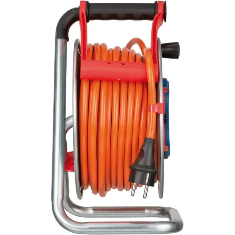 Pagarinātājs ar spoli Brennenstuhl, 3 x 1,5 mm², 25 m, IP44, 3 ligzdas