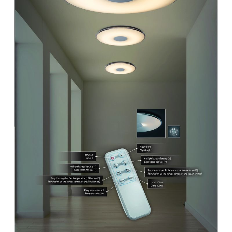 Led griestu lampa tokyo balta