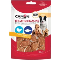 Camon Лакомства для собак - печенье Суши для собак с курицей и треской