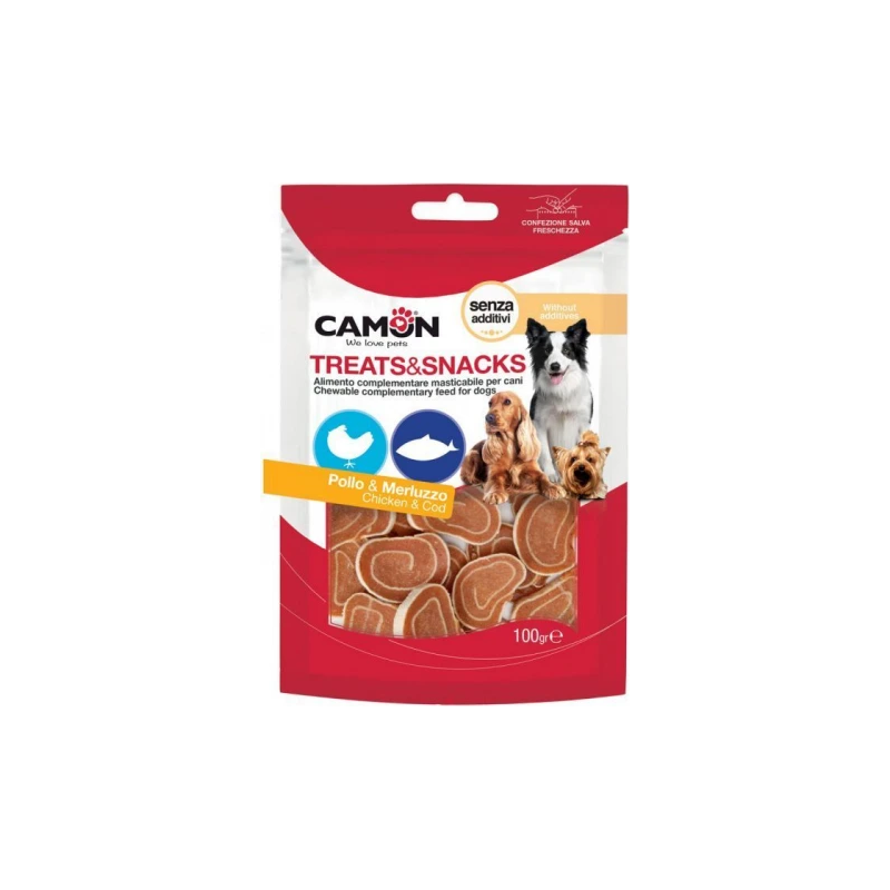 Camon Gardums Suši suņiem ar vistu un mencu 100g