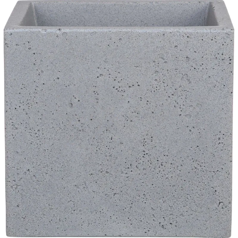 Puķu pods Scheurich Stony Grey 240-30, plastmasa, pelēka krās.