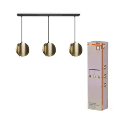 Lampa griestu folded globe ln 3xe27 gd