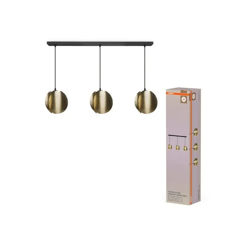 Lampa griesti Osram, E27, 3 x 15 W