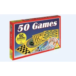 PIATNIK Lauamängude komplekt 50 mängu, leedu keeles