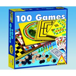 PIATNIK Board game set 100 Games ,In Lithuanian lang.,