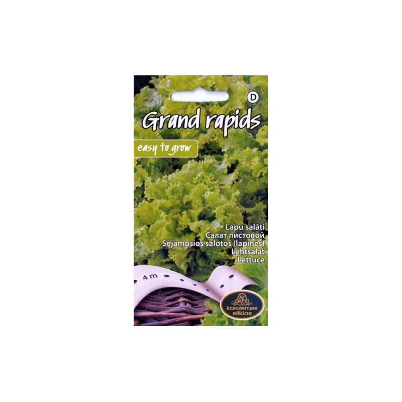 Sēklas salāti grand rapids