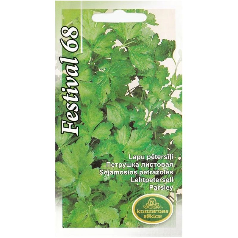 Sēklas pētersīļi festival 68