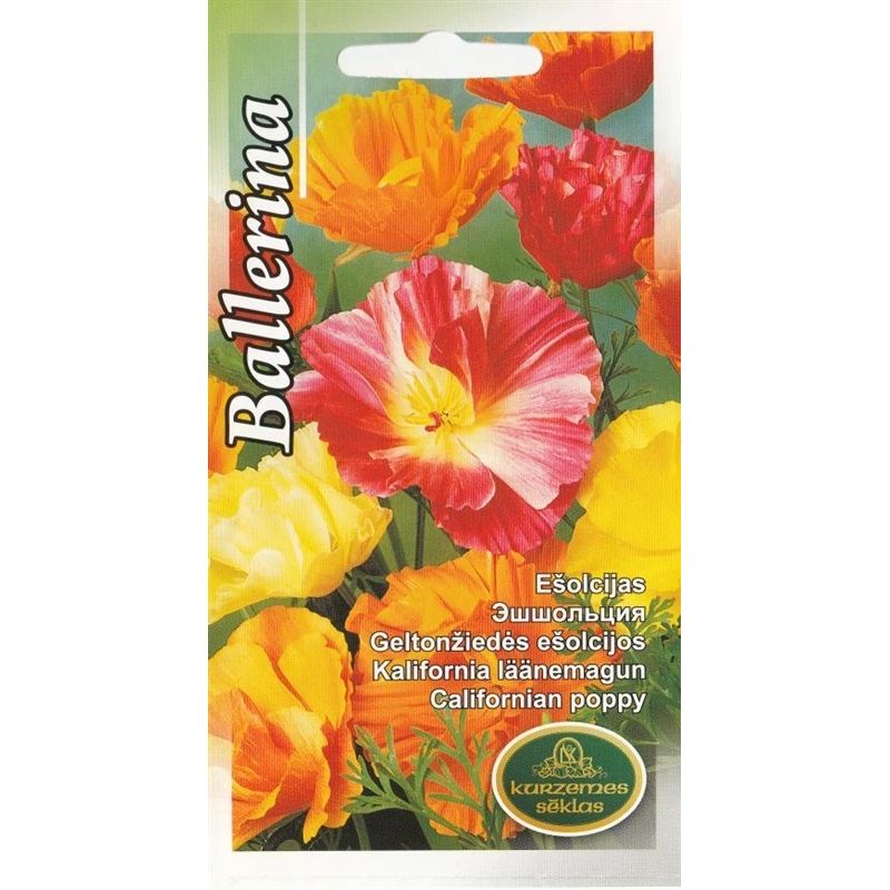 Sēklas ešolcijas ballerina