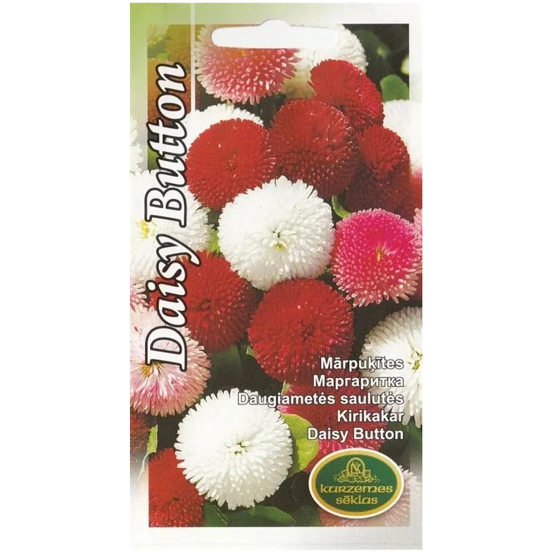 Sēklas mārpuķītes Daisy Button, 3 g