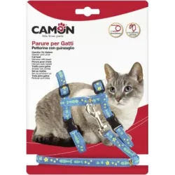 Camon Kaķu pavada - iemaukti Cat 10x1200mm