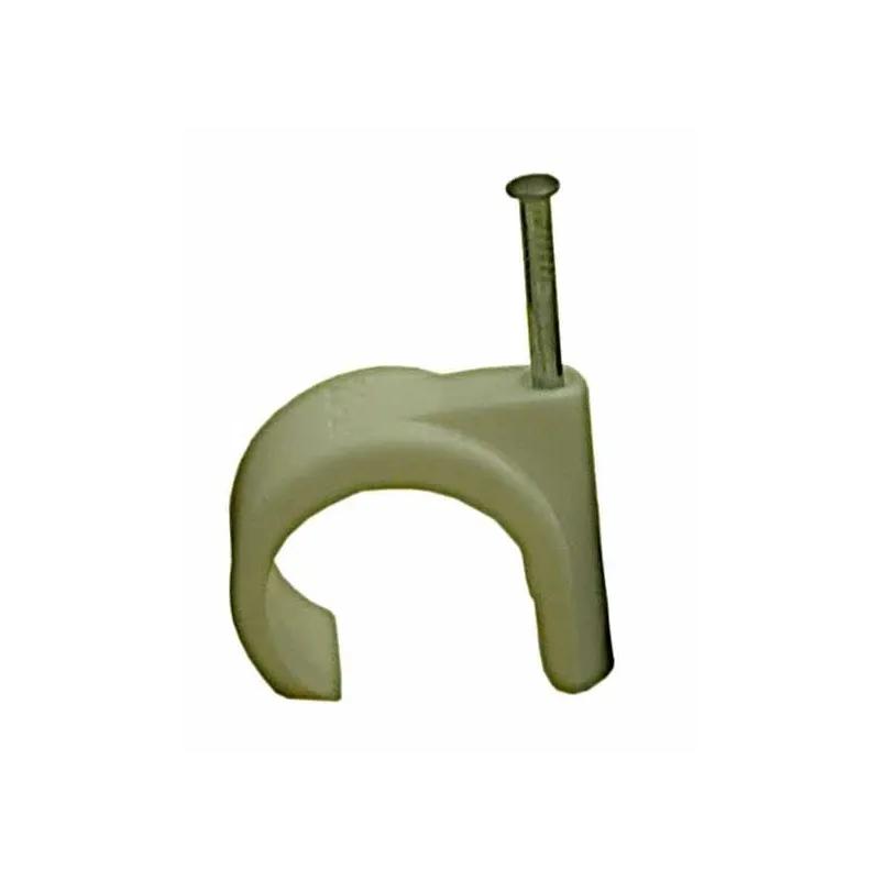 Kabeļu turētājs Baltplast, 22 - 26 mm, balta krās., 10 gab.