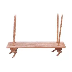 Koka šūpoles 204-203, 16 cm, 1.2 cm, brūna krās.