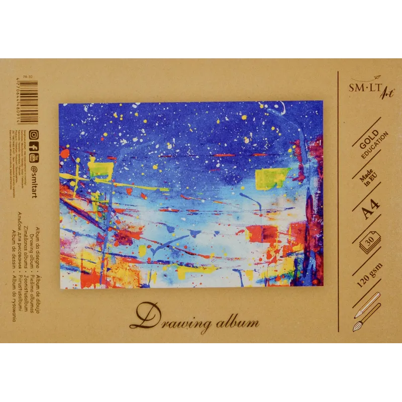 Papīrs SMLT PA-30, A4, 120 g-m², 29.5 cm x 20.8 cm